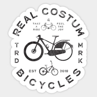 funny cycling mountain bike mtb race bike gift Sticker